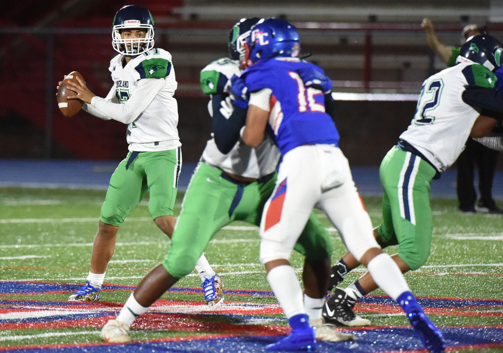 PHOTOS: Fountain-Fort Carson Trojans (21) Overland Trailblazers (29)